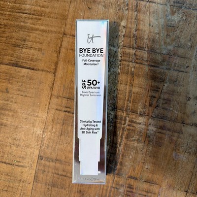 IT Cosmetics Bye Bye Foundation Full - Coverage - Medium NEW SPF50+