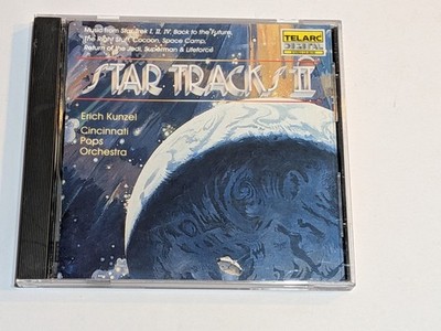 Star Tracks II   Erich Kunzel Cincinnati Pops CD Telarc Sci Fi Themes 