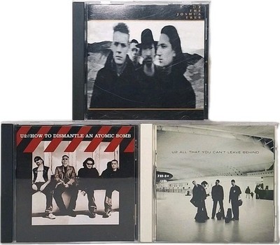 U2 CD Bundle Of 3  Very Good Condition VG+/EX Tested Fast Shipping