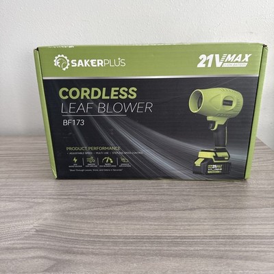 SAKER Cordless Leaf Blower Cordless BF173 (21V Max) 260 CFM