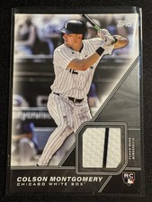 2026 Topps Series 1 Colson Montgomery Major League Material RC Relic - White Sox
