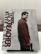Jack Reacher: Never Go Back (2016) Blu-ray/DVD STEELBOOK Combo Free Ship!