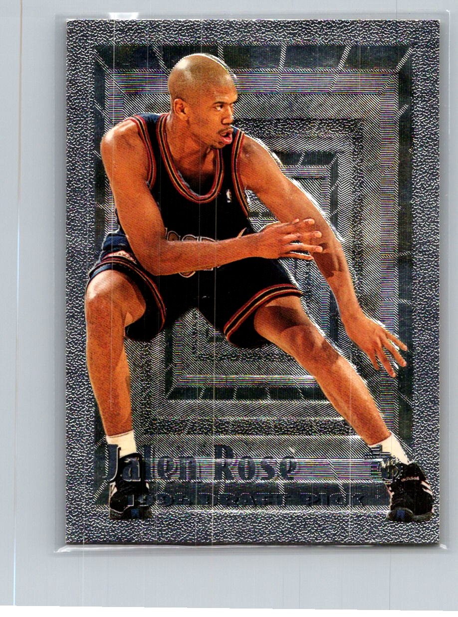 💎1994-95 Topps Embossed #113 Jalen Rose RC - Denver Nuggets💎
