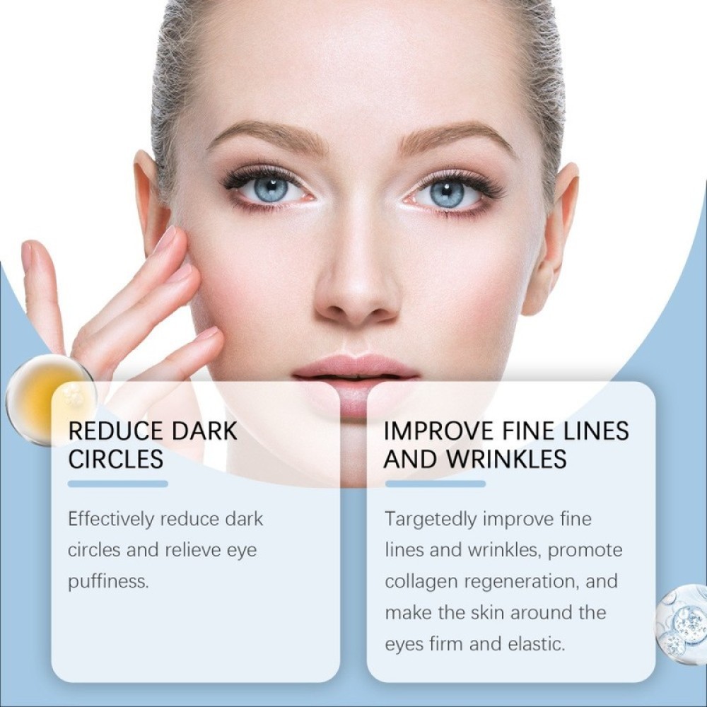 3PCS Firming Eye Serum for Rapid Reduces Under-Eye Bags, Wrinkles, Dark Circles