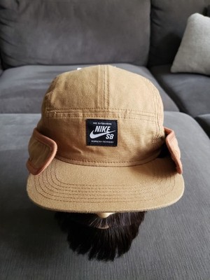 RARE! Nike SB Cargo Hat Cap W/ Flaps Blinders Style Size M - SAMPLE - NEW W/TAGS