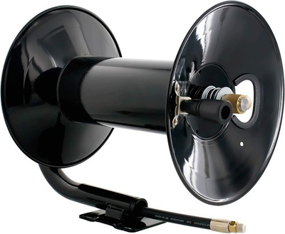 #ad 4000 PSI 200#x27; Black Powder Coated Pressure Washer Hose Reel $188.15