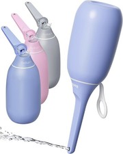 High Pressure Portable Bidet for Travel,Foldable Flip-Top Peri Bottle Purple