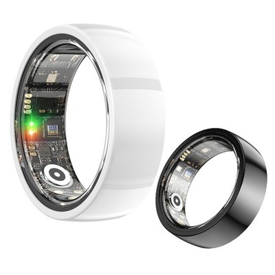 IP68 Wasserdicht Keramik Smart Ring Blutsauerstoff Herzfrequenz Schlafmonitor
