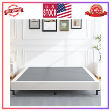6 Inch Full Box Spring and Cover Set, Box Springs Full Size, Heavy Duty Mattress