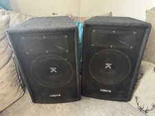 X2 VONYX Sl8 Pa Disco Speakers Without Stand and Wires Good Condition