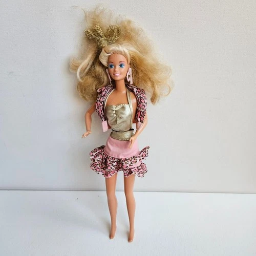 Vintage ANIMAL LOVIN BARBIE Doll 1988 Mattel #1350 animal lovin' loving