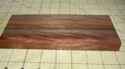 One Unique  Piece Hawaiian Ohia Wood ~ 8 1/4'' x 3'' x 3/4'' (#400)