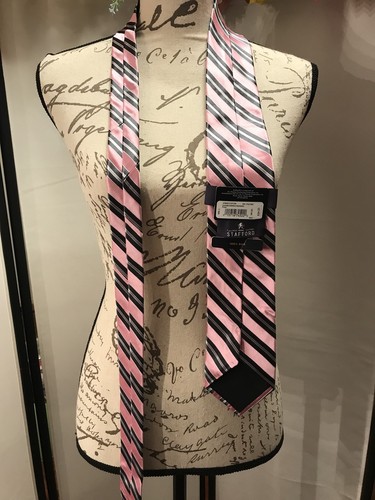Taylor Structure Stafford Tie. Pink Tie.European Traditional - Picture 5 of 6
