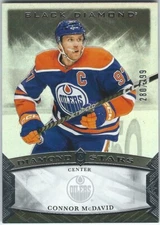 CONNOR MCDAVID 2023/24 UD BLACK DIAMOND #BDS-CM DIAMOND STARS 280/299