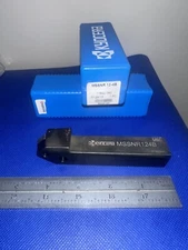 KYOCERA INDEXABLE LATHE TOOL HOLDER SHANK DIAMETER 3/4"  MSSNR12-4B