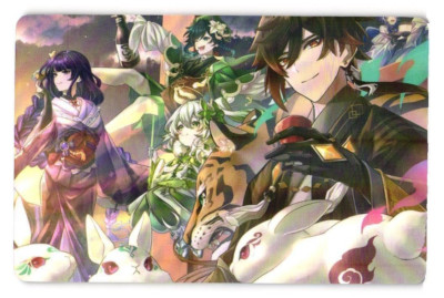 GENSHIN IMPACT Goddess Story ACG Anime Waifu Custom Card
