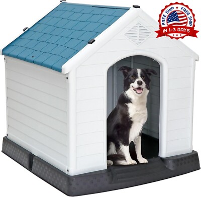 Casa para perros para interior y exterior, duradera y resistente a la intemperie
