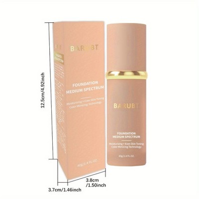 '' 4-in-1 Foundation | Moisturizing, Long-Lasting Waterproof Sports Makeup''