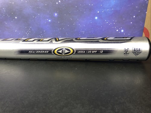 Easton Havoc Model SZ810B 33" Long 21 oz 16" Barrel 2 1/4" Dia ASA USSSA 1.20 - Picture 10 of 15
