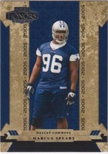 2005 Donruss Playoff Honors #683/699 Marcus Spears Dallas Cowboys rc rookie