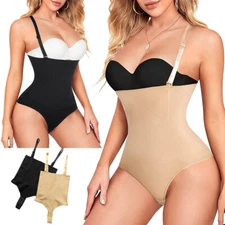 Tanga para mujer G-string Shapewear Tummy Control Panty Faja Ropa interior Thong