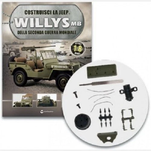 CENTAURIA - COSTRUISCI LA JEEP WILLYS MB n°6, IL SISTEMA DI ACCENSIONE - 1/8 KIT - Immagine 2 di 2