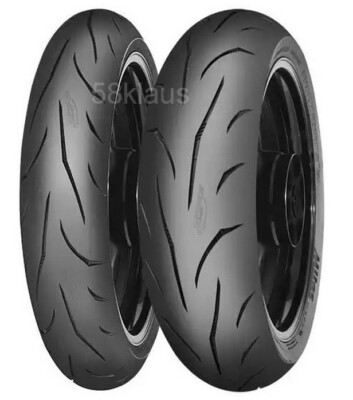 Satz Mitas Sport Force+ EV 200/55 ZR17 78W + 120/70 ZR17 58W Reifen Set Paar