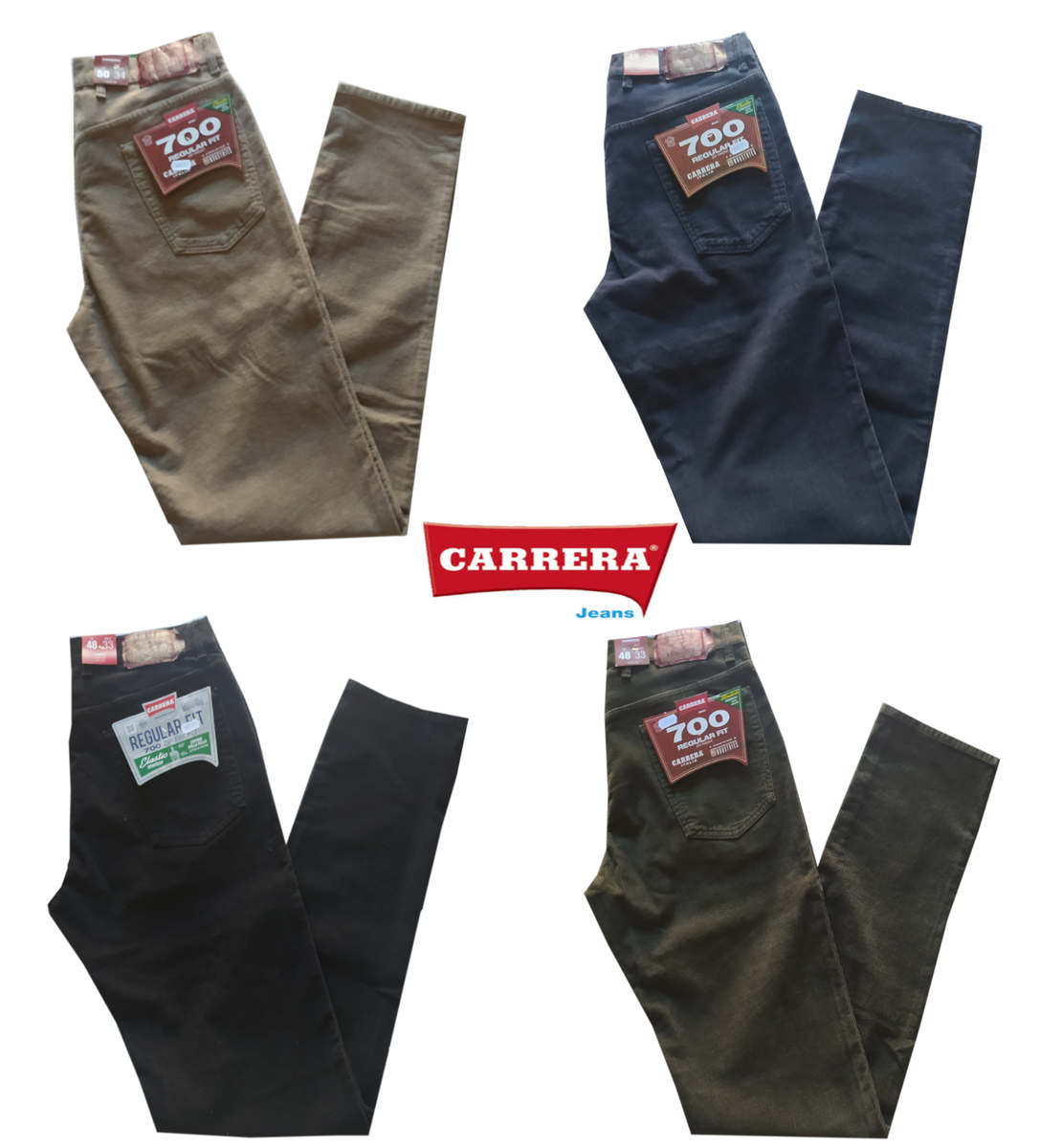 Denim Pantalone Velluto Carrera Jeans Uomo CARRERA Elastic