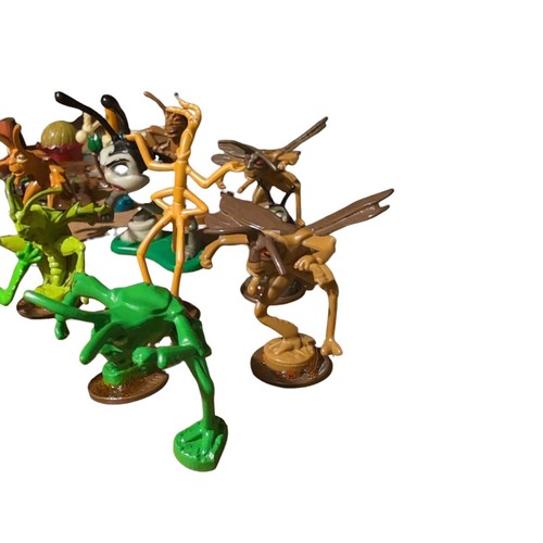 Disney Bugs Life Micro Figure Mini Playset ENORME pacchetto - Foto 14 di 15