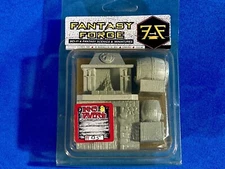 Fantasy Forge IT05,  25mm Inns & Taverns Resin Interior Scenic Set 05, Vintage