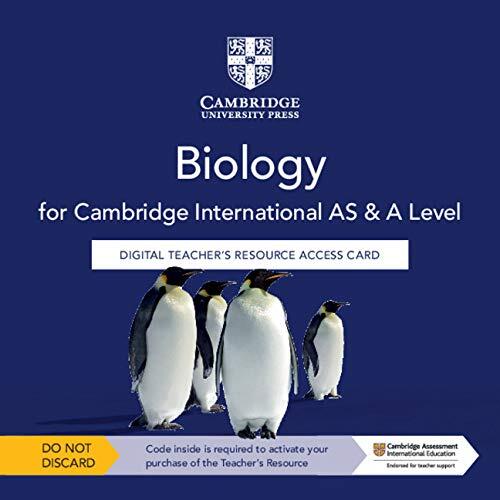 Cambridge International AS A Level Предоставляет учителям биологии доступ к цифровым ресурсам.