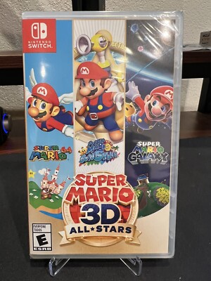 Super Mario 3D All-Stars FACTORY SEALED BRAND NEW! Nintendo Switch