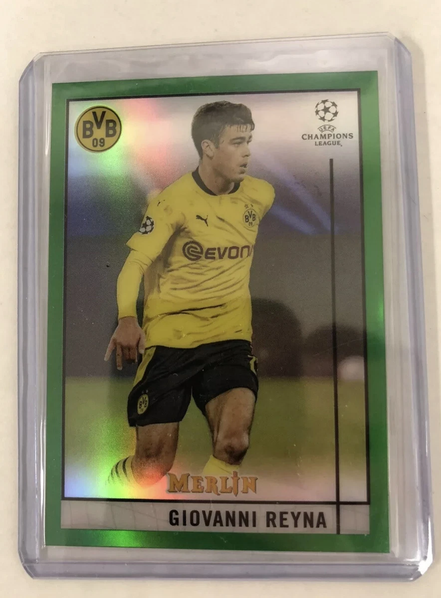 2020-21 Topps MERLIN Giovanni Reyna グリーン 2020-21 Topps MERLIN Giovanni Reyna グリーン