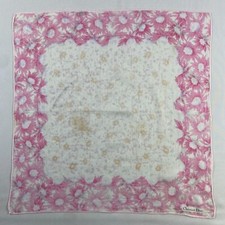 Vintage Christian Dior Handkerchief Pocket Square Bandana Neckerchief