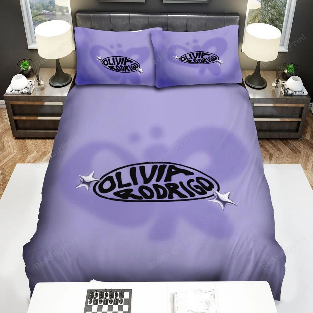 Olivia Rodrigo And Butterfly Logo Bedding Sets