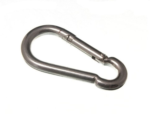 sourcing map 10 clip a molla a scatto, gancio portachiavi a molla con O-Ring, multiuso color caramella a collegamento rapido, clip per portachiavi fai da te, artigianato, campeggio, zaino in spalla