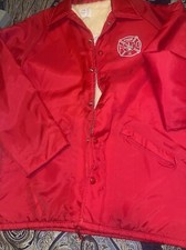 Vtg King Louie Pro-Fit Nylon Sherpa Lined Jacket Coat Mens M MADE IN USA