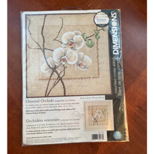 Oriental Orchids Cross Stitch Kit