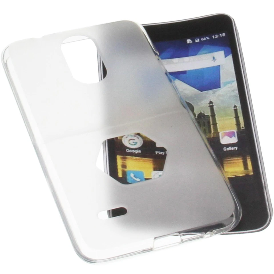 Custodia per LG K7i Custodia Cellulare TPU Gomma Custodia Trasparente - Immagine 2 di 4