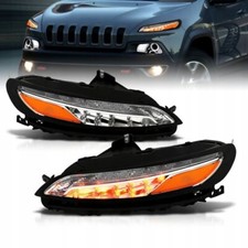 Scheinwerfer links + rechts für Jeep Cherokee KL 2014-2018 LED
