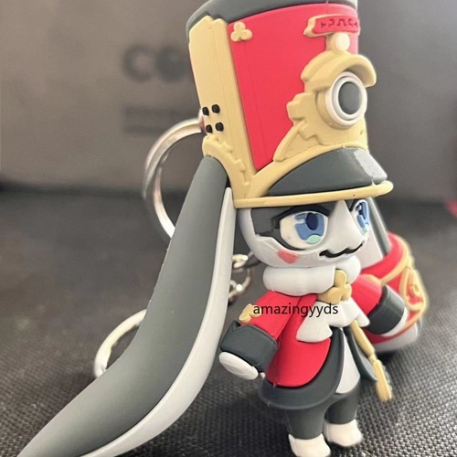 Honkai: Star Rail conductor Pom-Pom silica gel doll 7.5cm key chain - Picture 3 of 5