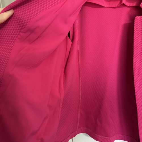 Allison Daley Pink Open Front 3/4 Sleeve Jacket—Size 14 - Picture 3 of 5