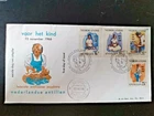 NETHERLANDS ANTILLES CHILD WELFARE SEMI-POSTAL SET 1966 FDC