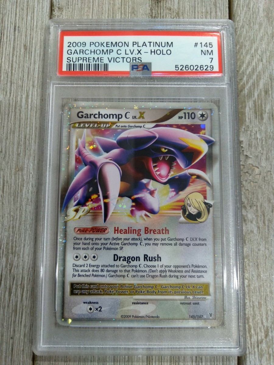 PSA 7 Garchomp C Level X - Holo 2009 Pokemon Platinum PSA 7 Garchomp C Level X - Holo 2009 Pokemon Platinum