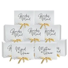 Gift 10 Pack Bridesmaid Proposal BoxesWill You Be My Bridesmaid BoxMaid of Ho...