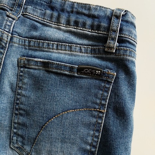 Joe's Jeans Slim Fit Girls Size 10 Medium Wash Stretch Adjustable Waist Blue EUC - Picture 9 of 14