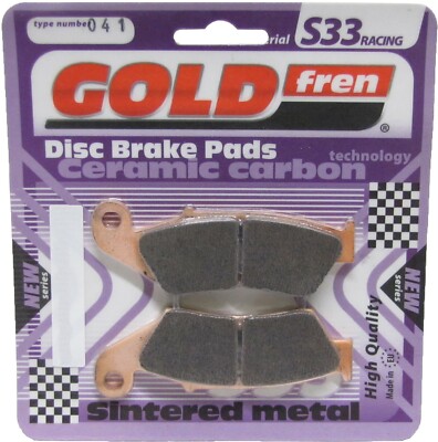 Goldfren S33 Brake Pads Front For Gas-Gas EC 125/200/250/300 Nissin/2T 2000-2008
