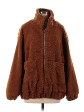 Zaful Women Brown Faux Fur Jacket 6