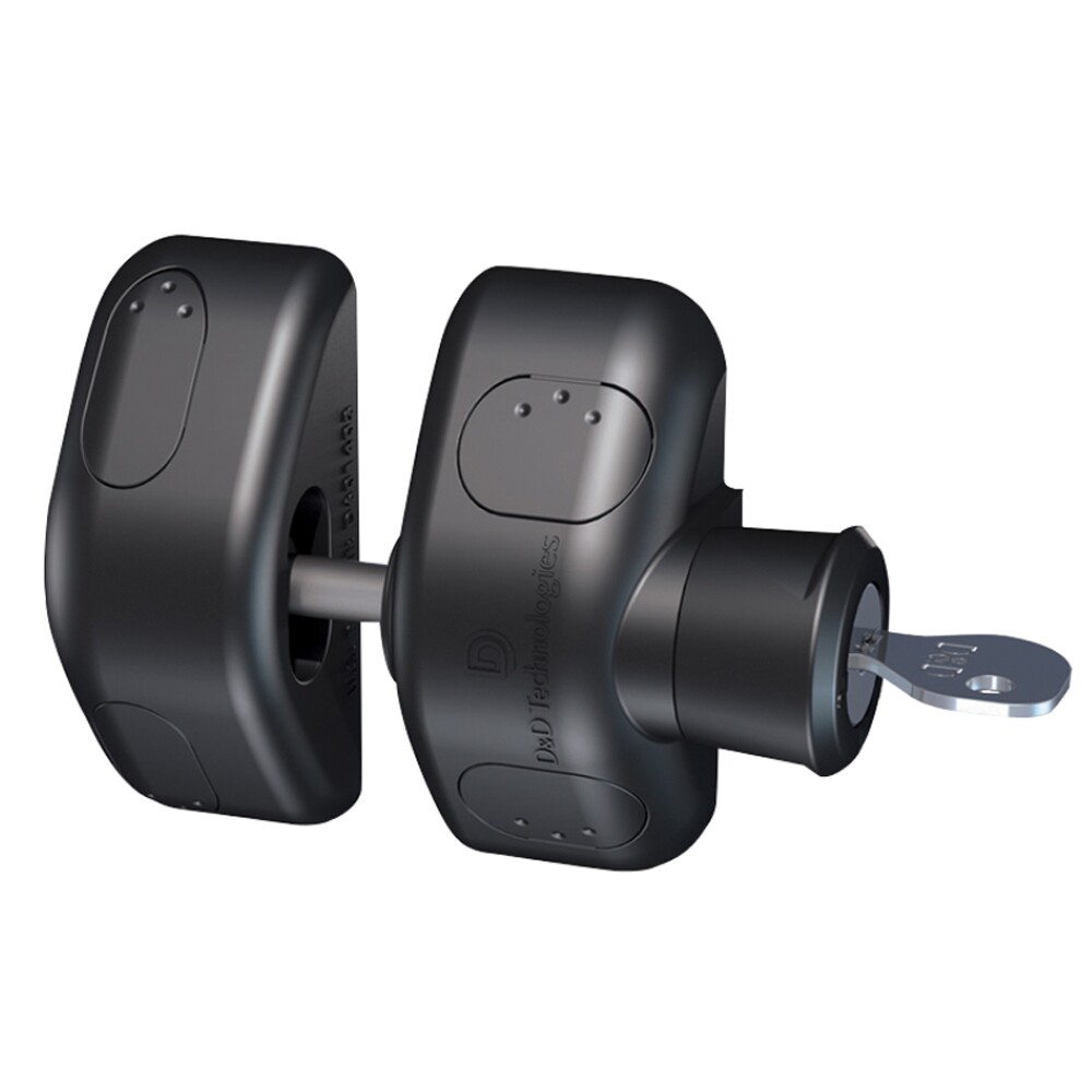 D&D Lockable Side Pull MagnaLatch Gate Latch (MLSPS2LRB)