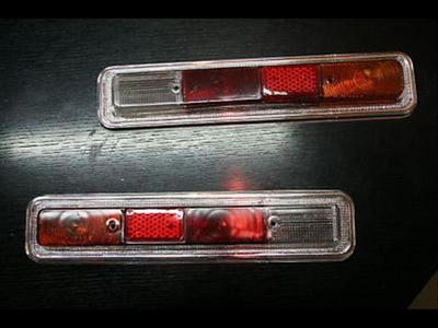 Treser Rückleuchten-Glas-Set passend Ford Taunus 15M